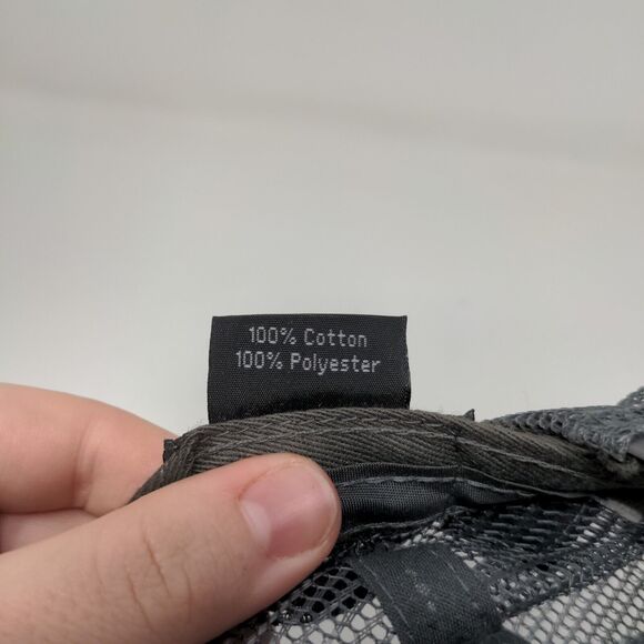 Uluru Colorado Snapback Mesh Back Hat Black OSFM Embroidered Logo - Picture 12 of 12